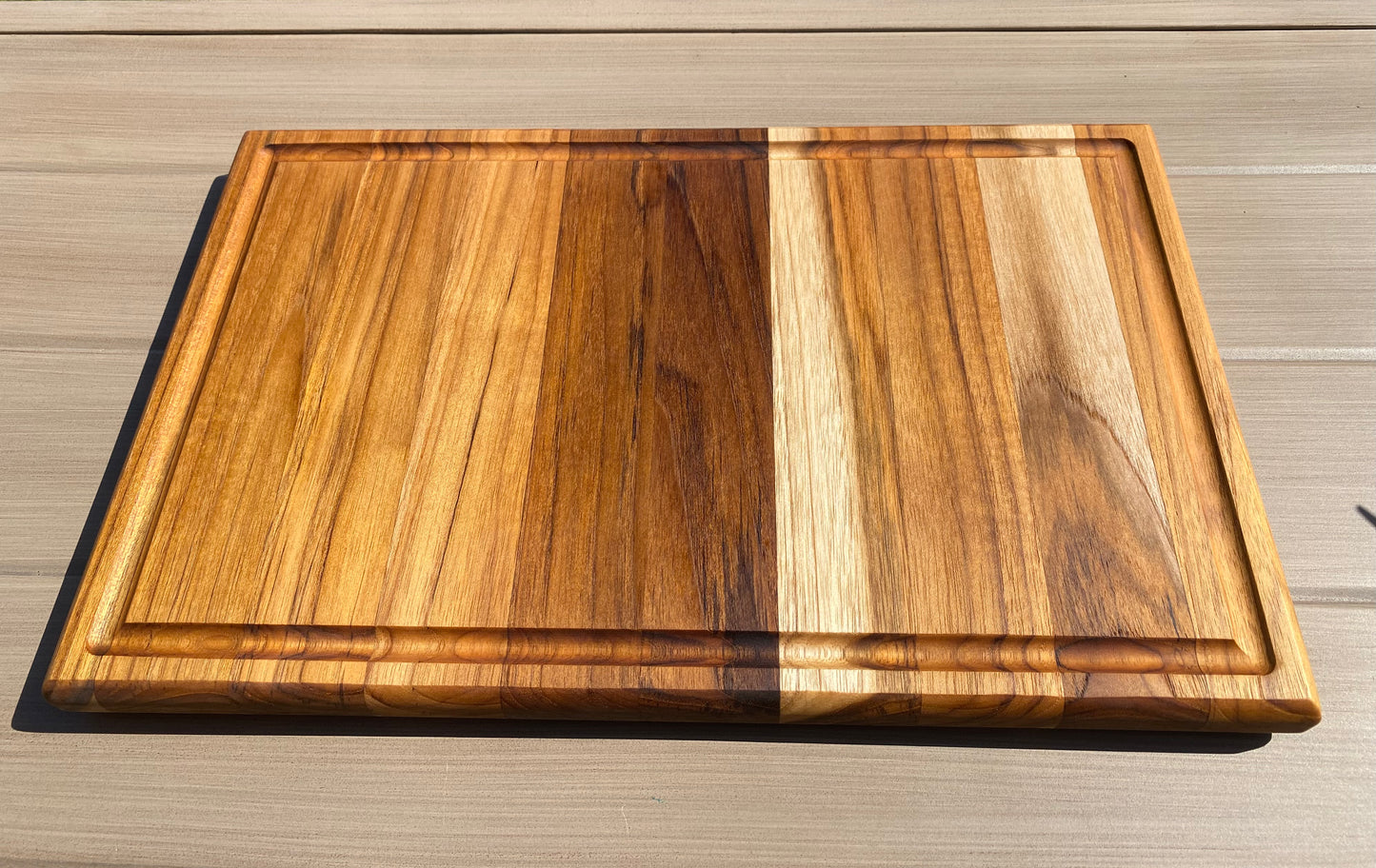 Teak Cutting Board 10x16x1