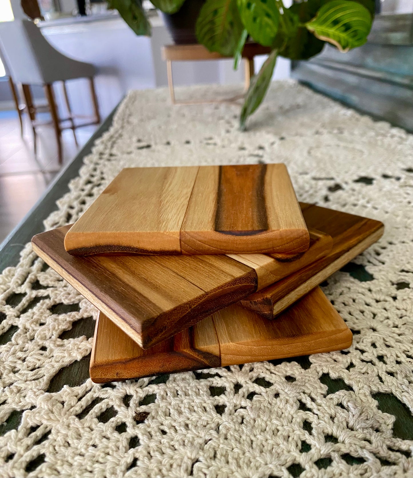 Teak Coasters