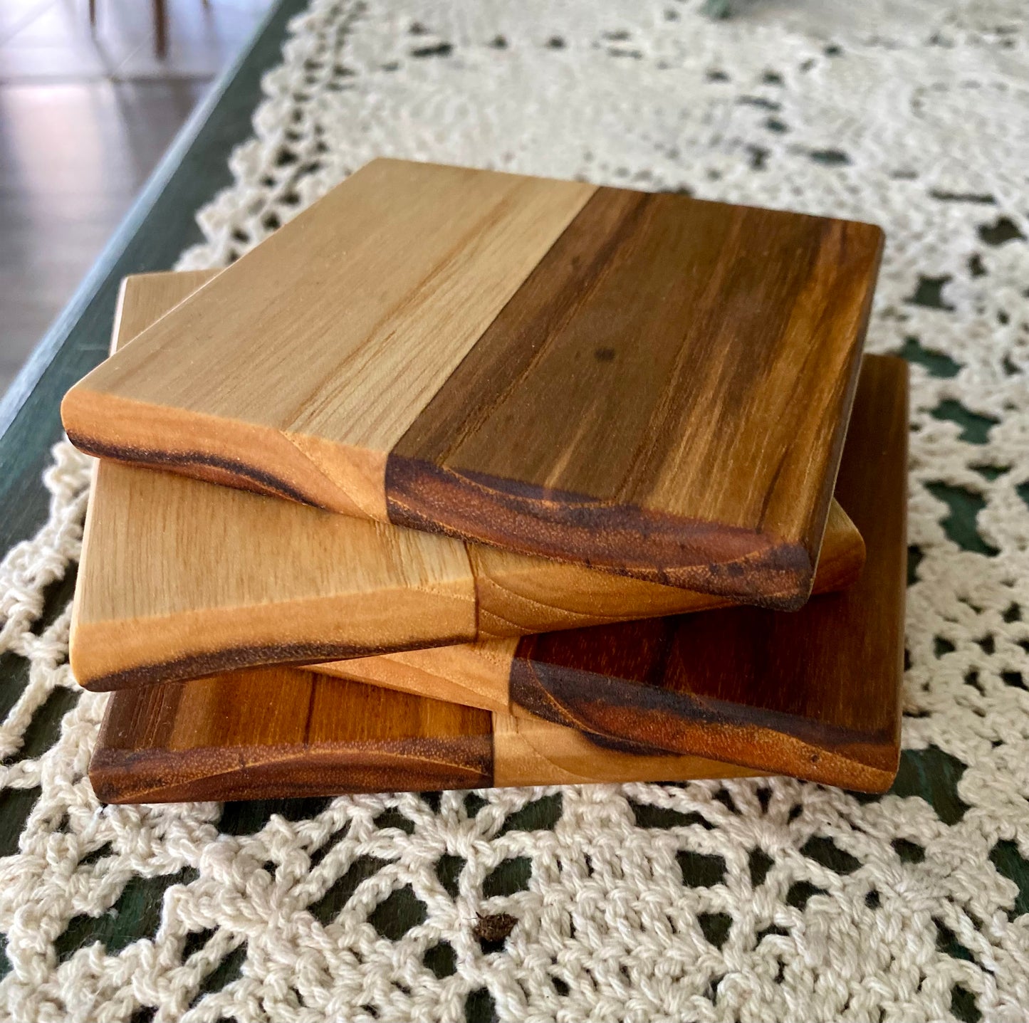 Teak Coasters