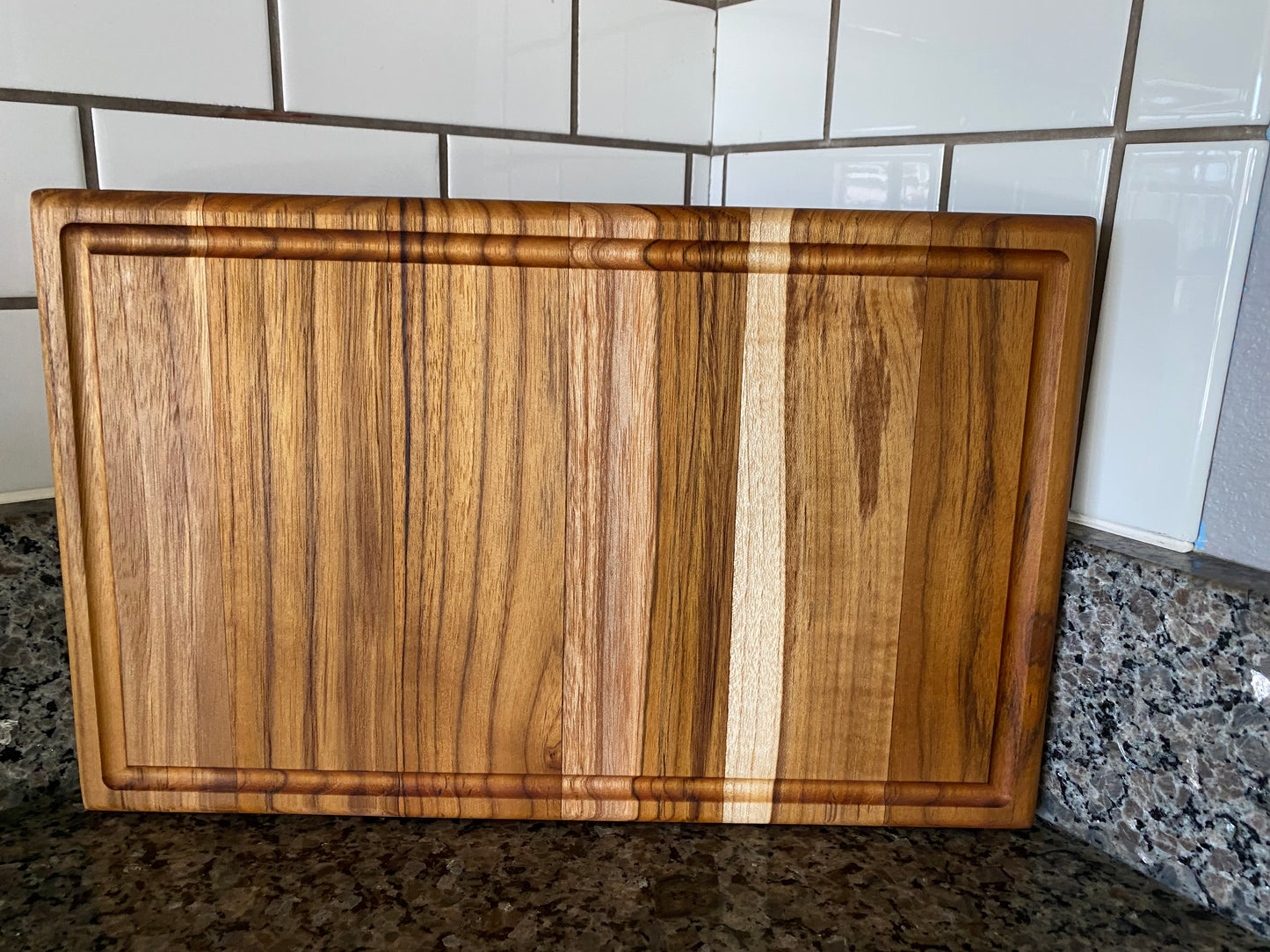 Teak Cutting Board 10x16x1