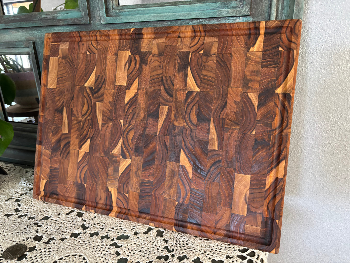 End Grain Carving Board 21x15x1