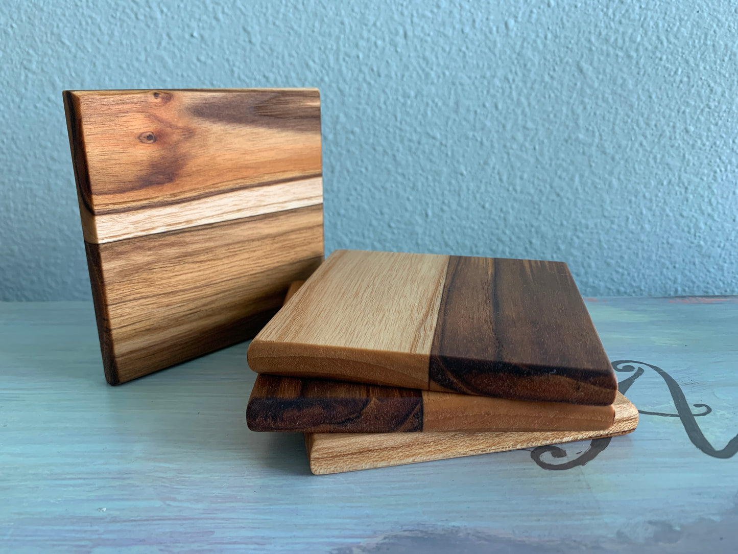 Teak Coasters